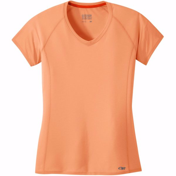 camiseta-mujer-echo-s/s-naranja